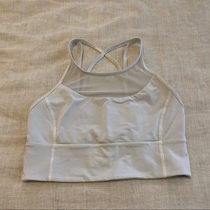 Lululemon White Sports Bra
